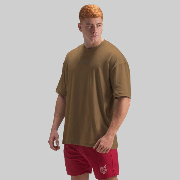 Camiseta Oversized Legacy Caramelo
