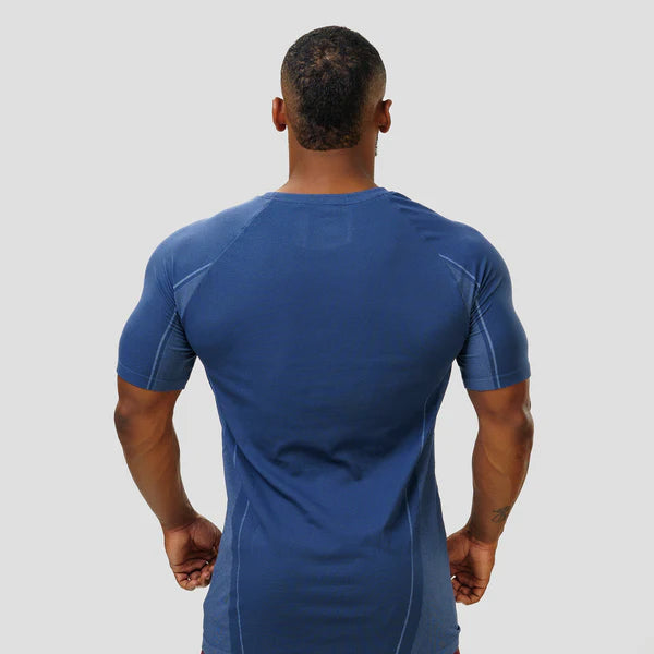 Camiseta Apex Dry Power Marinho - Sem Costura