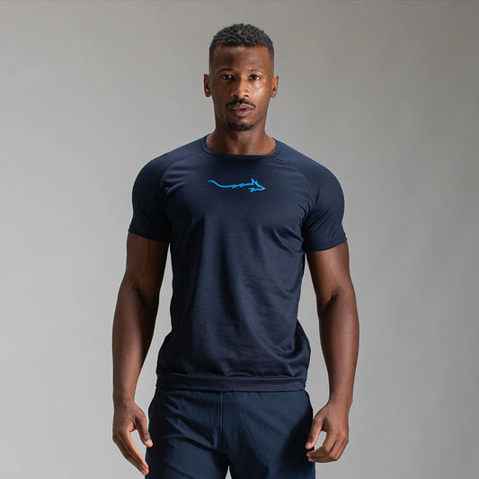 Camiseta Dry Fit New Move Azul Noturno