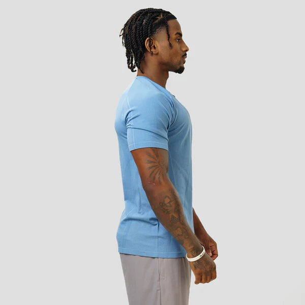 Camiseta Apex Dry Power Azul Petróleo - Sem Costura