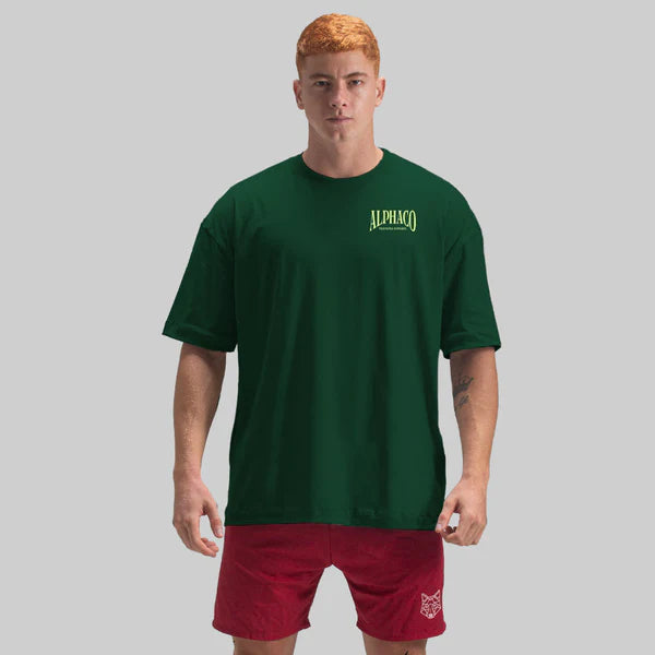 Camiseta Oversized Classic Verde Floresta