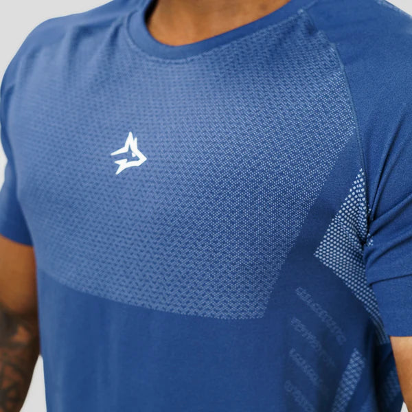 Camiseta Apex Dry Iron Marinho - Sem Costura