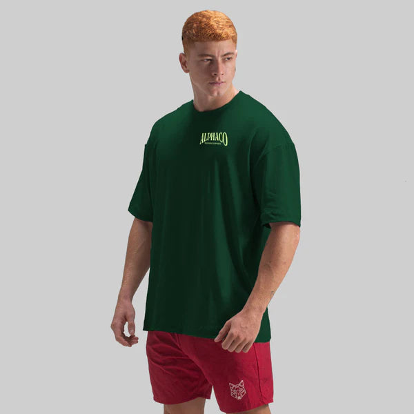 Camiseta Oversized Classic Verde Floresta